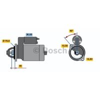 Bosch 0986012290 Starter Nissan / Datsun Cherry, Micra, Prairie, Sunny